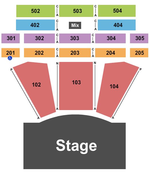 Sound Waves at Hard Rock Hotel & Casino - Atlantic City seating chart