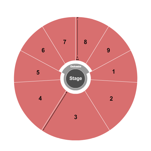 South Shore Music Circus seating chart