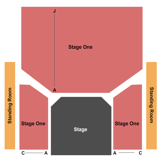 StageOne at Fairfield Theatre Company seating chart