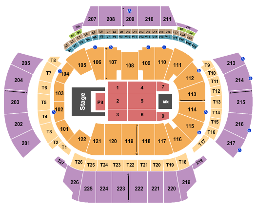 State Farm Arena - GA seating chart