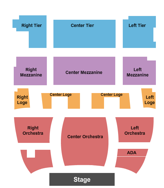 Strand Theatre - NJ seating chart