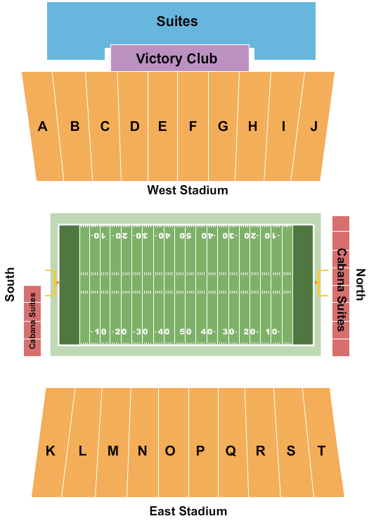 Strawberry Stadium seating chart