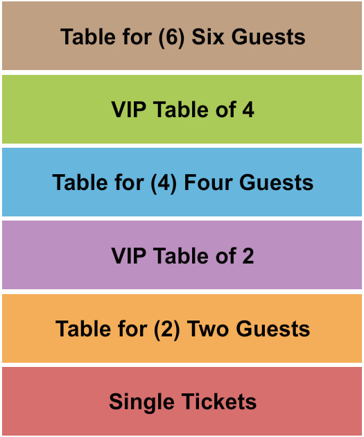 Stress Factory Comedy Club - Bridgeport seating chart