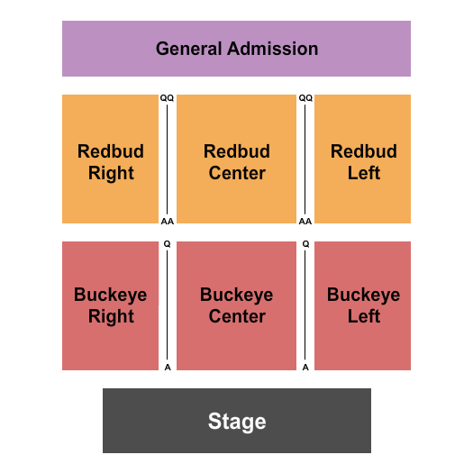 Table Mountain Casino seating chart