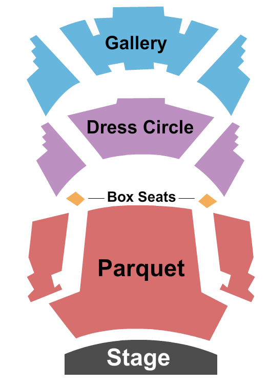 Thalian Hall seating chart
