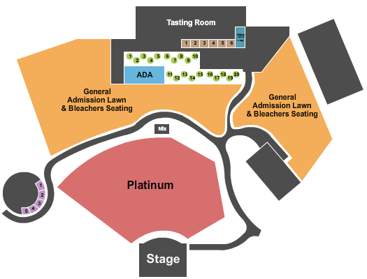 The Amp at Log Still seating chart