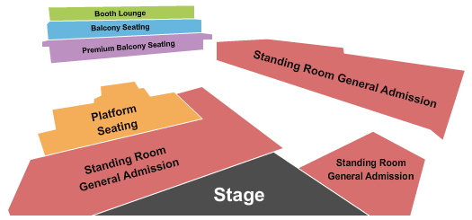 The Ardmore Music Hall seating chart