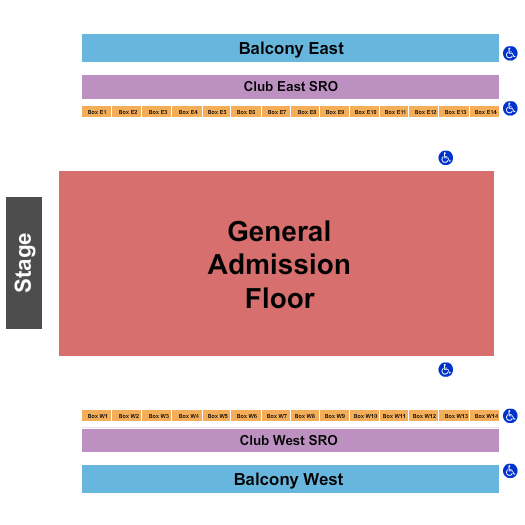 The Armory - Minneapolis seating chart