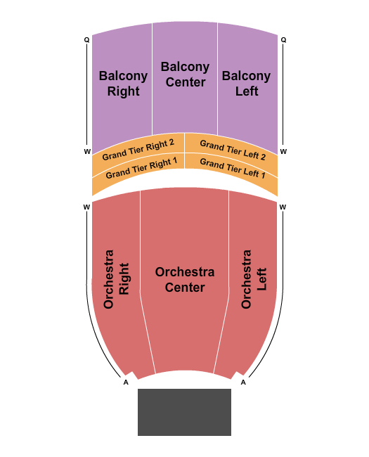 The Carolina Theatre At Belk Place seating chart