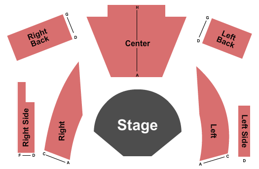 The Club - New York seating chart