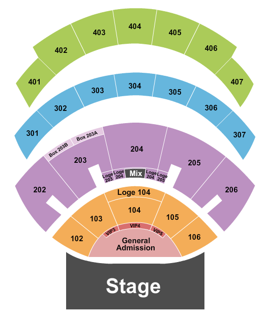 The Colosseum At Caesars Palace seating chart