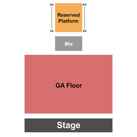 The Commonwealth Room seating chart