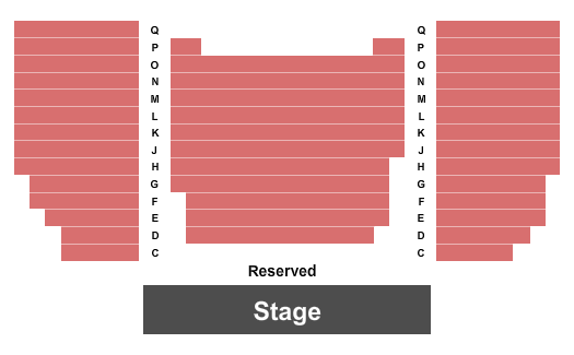 The Company Theatre seating chart