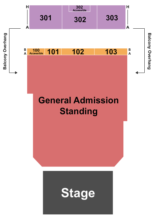 The Dome by Rutter Mills seating chart