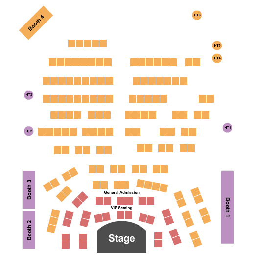 The Dragon Room At Stratosphere Las Vegas seating chart