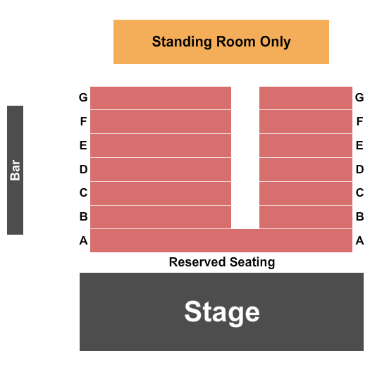 The Evening Muse seating chart
