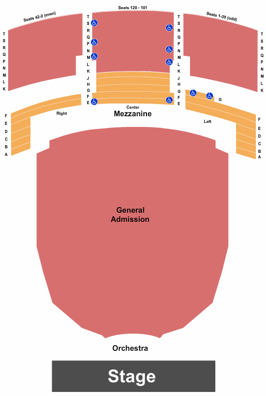 The Fillmore Miami Beach At Jackie Gleason Theater seating chart