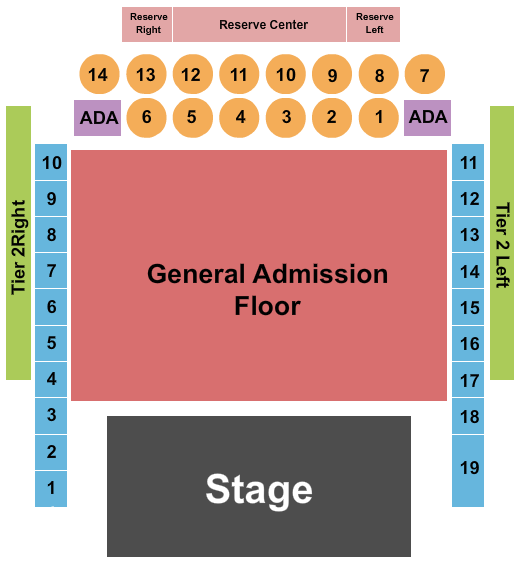 The Fillmore - Philadelphia seating chart