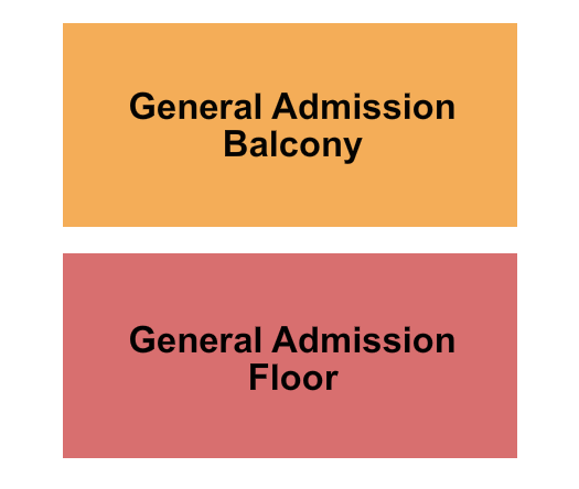 The Fonda Theatre seating chart