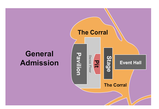 The Goat Ranch seating chart