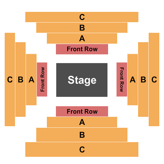 The Grand America Hotel seating chart