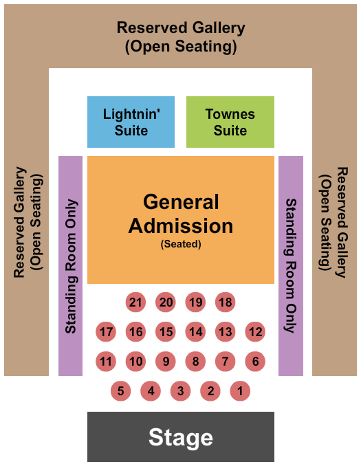 The Heights seating chart