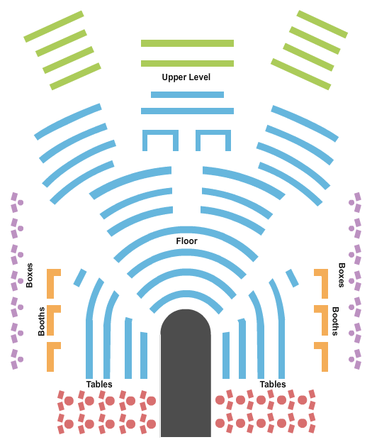 The Hook at Caesars Atlantic City seating chart