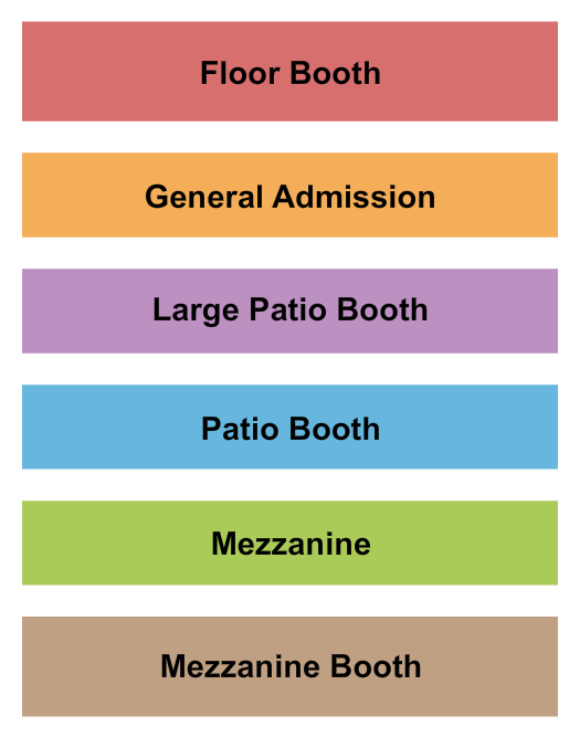 The Jones Assembly seating chart