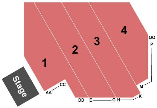 The Magician's Room at The LINQ seating chart