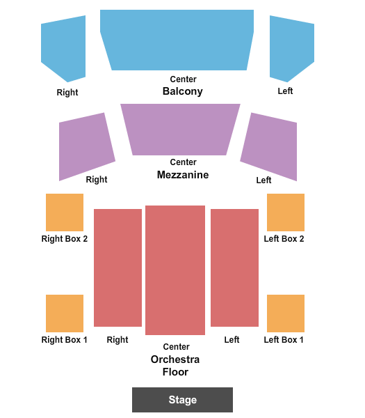 The Mahaiwe Performing Arts Center seating chart