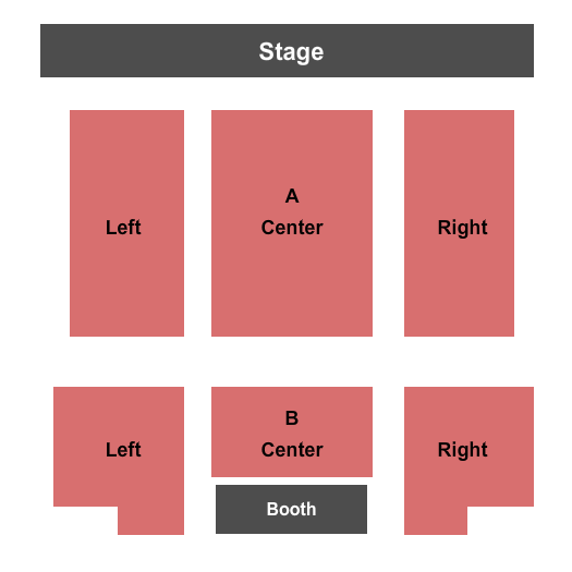 The Ritz Theatre Company seating chart