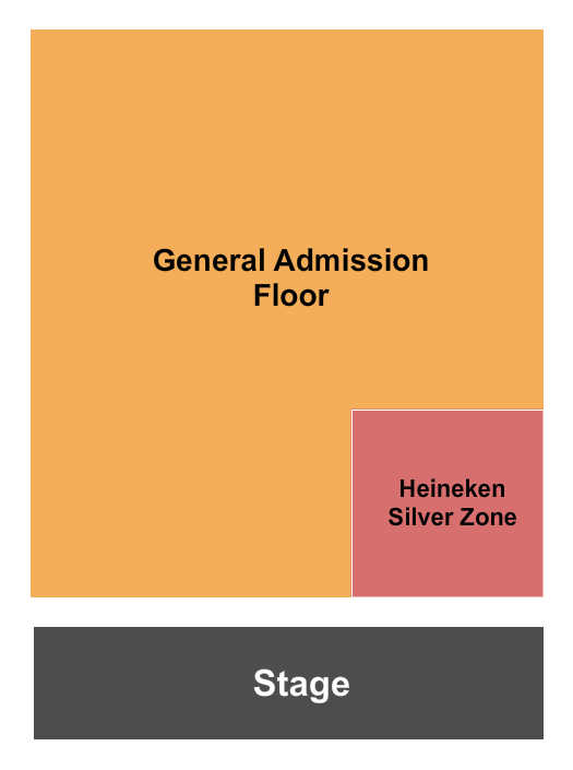 The Rooftop at Pier 17 seating chart