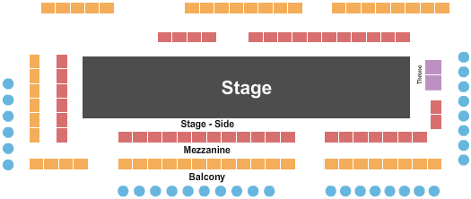 The Ruby Theatre - NY seating chart