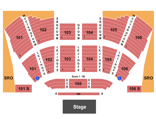 The Salt River Grand Ballroom at Talking Stick Resort seating chart