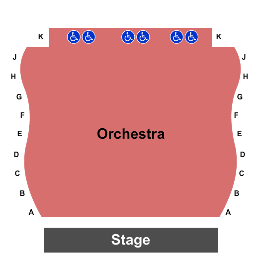 The Singleton Theatre At DCPA seating chart