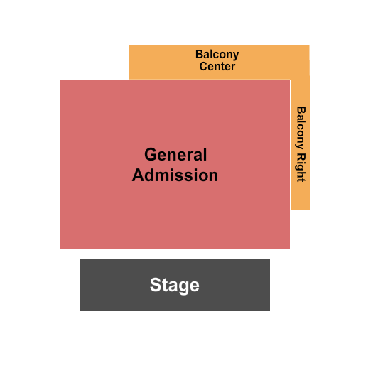 The Summit Music Hall seating chart