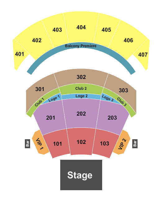 The Venue At Thunder Valley Casino Resort seating chart