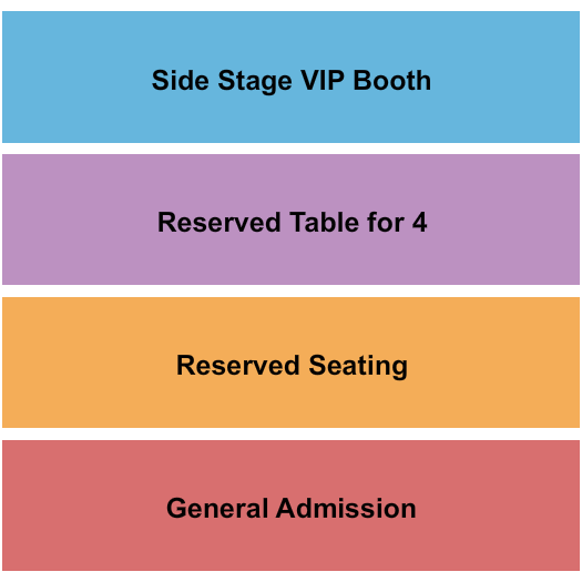 The WC Social Club seating chart
