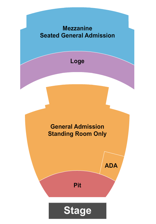 The Wiltern seating chart