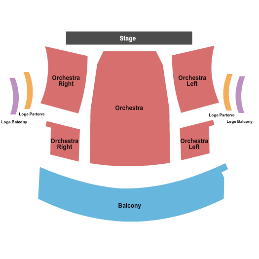 Theatre Hector-Charland seating chart