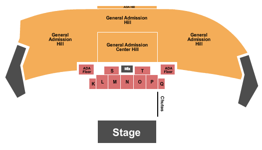 Thunder Ridge Nature Arena seating chart