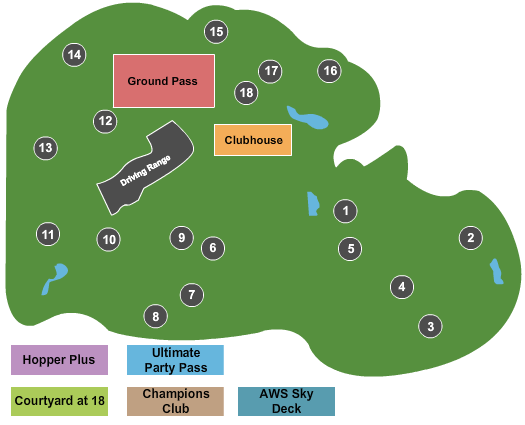 TPC At Deere Run seating chart