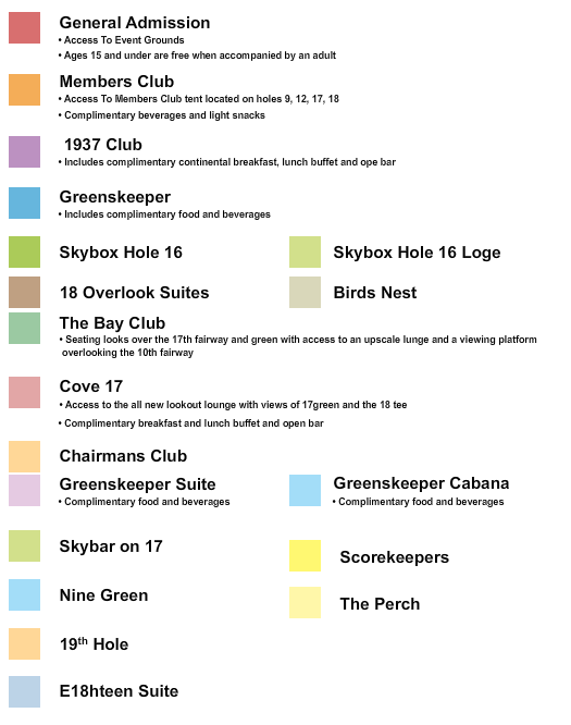 TPC Scottsdale seating chart