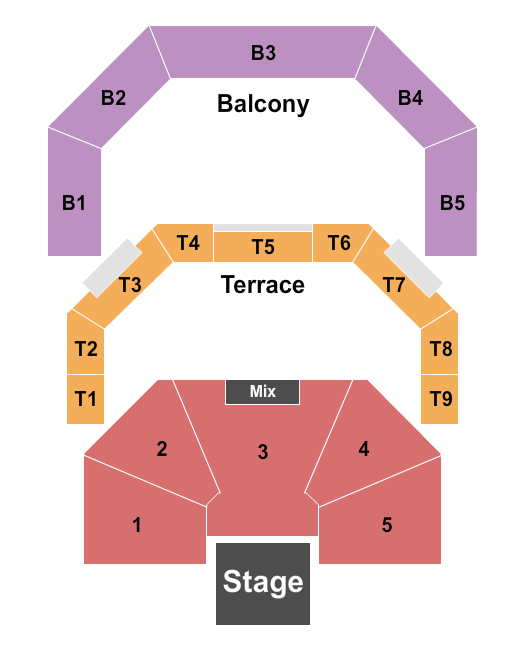 Trilith Live seating chart