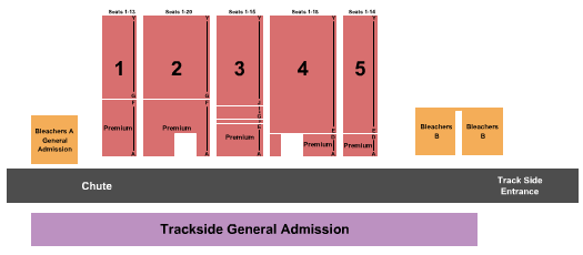 Troy Fairgrounds seating chart