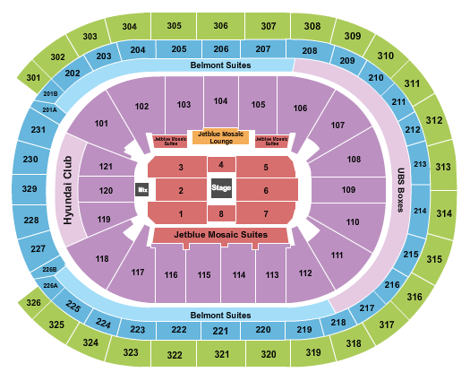 UBS Arena seating chart
