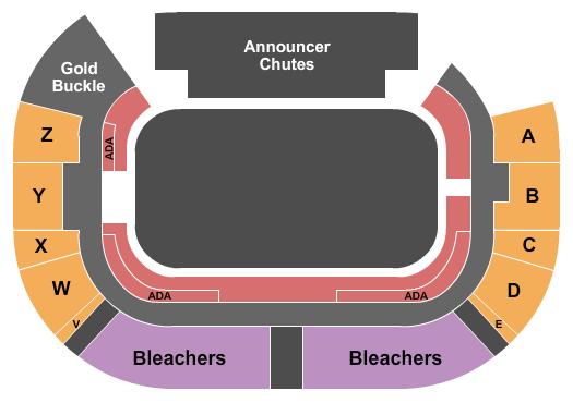 Umatilla County Fair seating chart