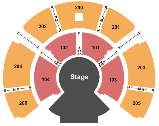 Under The Big Top - Concord Pacific Place seating chart