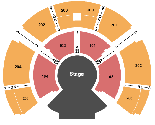 Under the Big Top - Old Port of Montreal seating chart