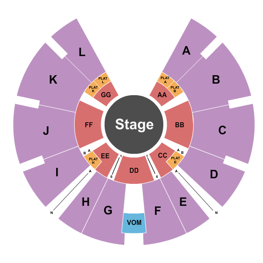 Universoul Circus - Grey Lot At Turner Field seating chart